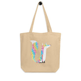 Glitter Fox Eco Tote Bag